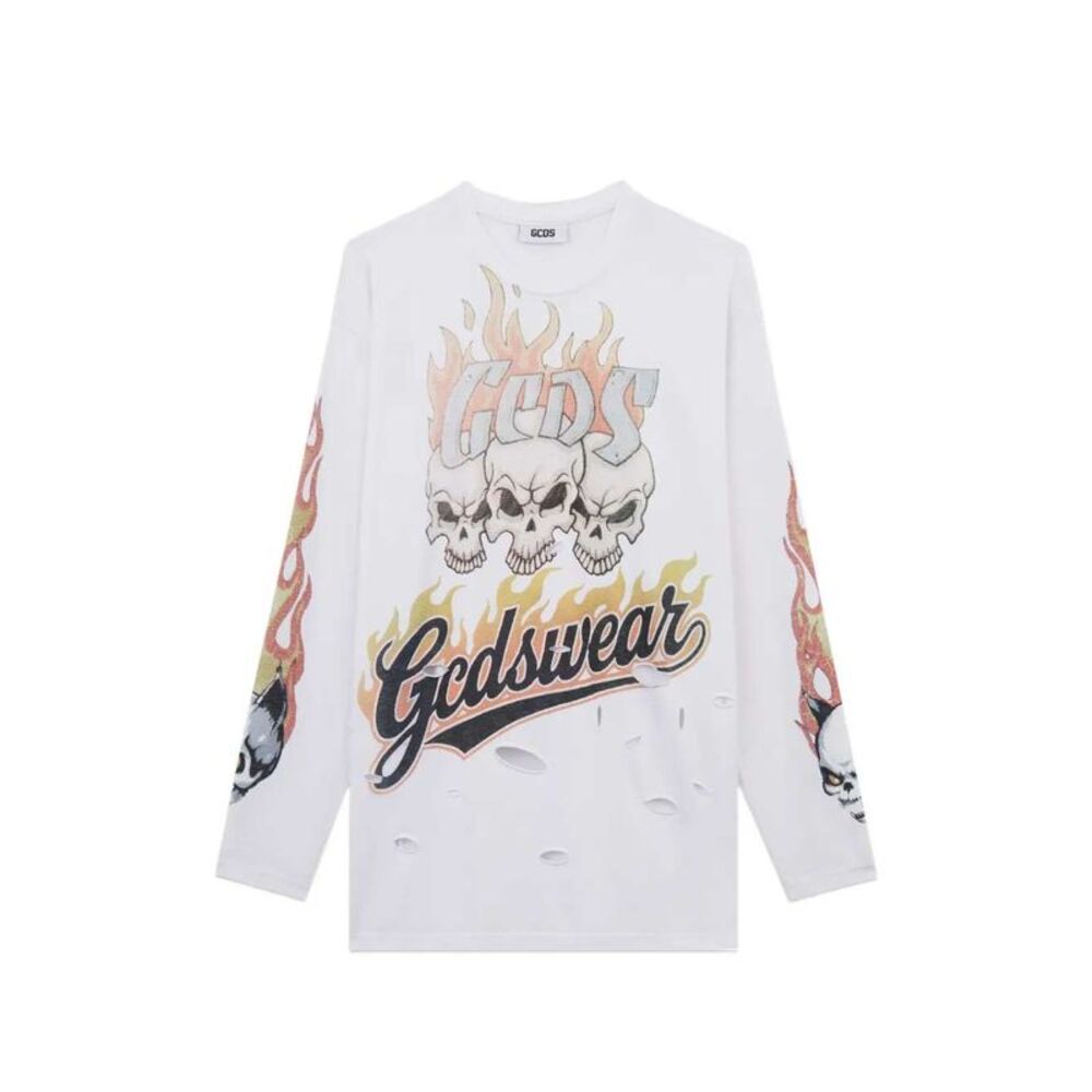 Gcds Men Long-Sleeved T-Shirt